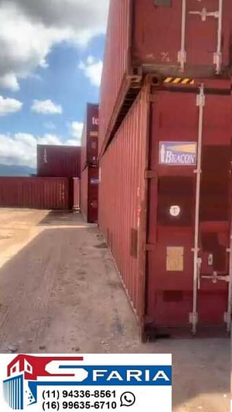 Container 40 pés Rio Claro SP